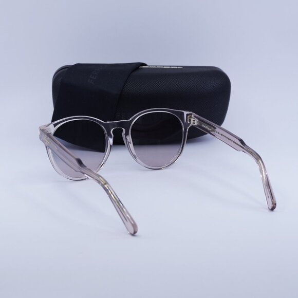 Salvatore Ferragamo SF1068S 260 Round Sunglasses - Nude / Smoke